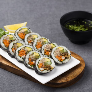 Mixed Sushi Egg Roll
